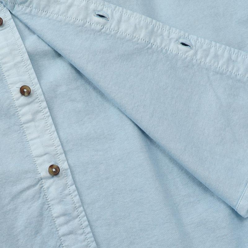 Nike Ss25 Как М Нл Оксфордская рубашка с длинным рукавом на пуговицах Мужские рубашки Синяя HJ7271-422