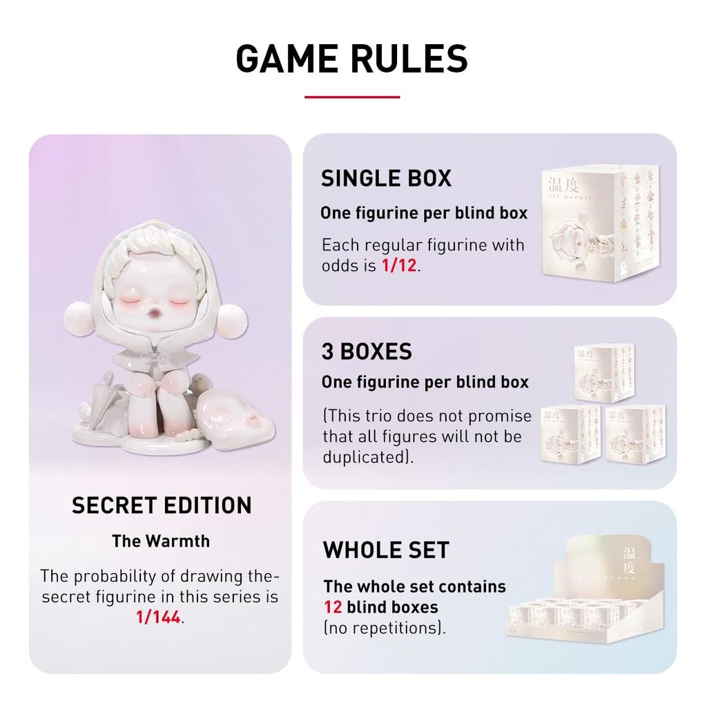 POP MART SKULLPANDA The Warmth Series Pop Mart Фигурка Мягкая виниловая Gacha Gacha Gacha Товары для персонажей Хорошая стильная игрушка [1 шт.]