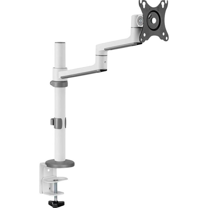 Neomounts DS60-425WH1 Support De Table Pour Écran 43,2 Cm (17) - 68,6 Cm (27) Blanc Réglable En Hauteur, Inclinable,