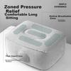 LOHAS Travel Inflatable Seat Cushion Foot Pad Concert Heightening Pad Music Festival Stool Seat Portable Essential Gadget