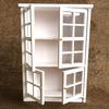1/12 Dollhouse Miniature Furniture White Kitchen Dining Cabinet Display Shelf