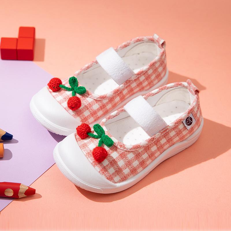 Модные универсальные детские парусиновые туфли, матерчатая обувь для девочек, детские белые туфли для малышей, домашняя обувь Classmates