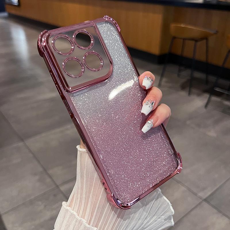 Роскошный чехол с блестящим покрытием по краю для Motorola Signature Moto G77 G67 G86 Power G56 G66J/Y Edge 70 Ultra 60s Fusion 50 Pro