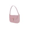By Far Miranda Crocodile Embossed Flap Magnetic Buckle Leather Tote Shoulder Bag Women Bags Pink 23CRMDASDAWCCEMEDDAW