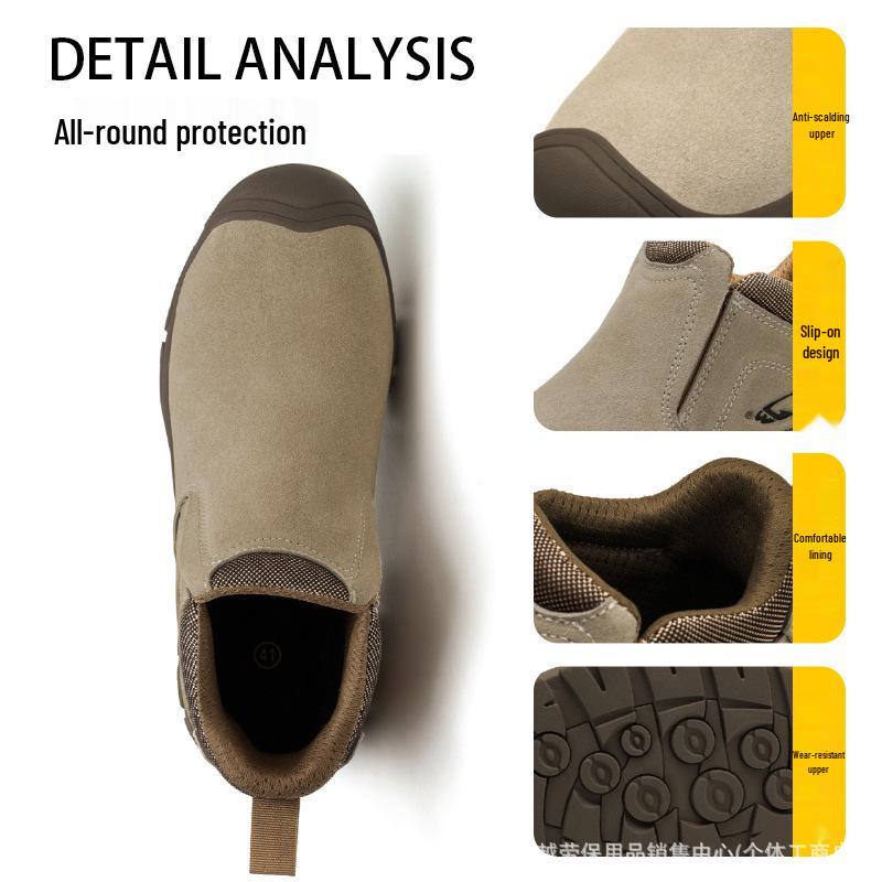 6 кВ Изолированная Ударопрочная Огнестойкая Защитная Рабочая Обувь для Электросварки