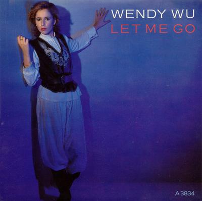 7-дюймовая пластинка WENDY WU Let Me Go A3834 Epic 1983 UK Dance Electronica Б/у