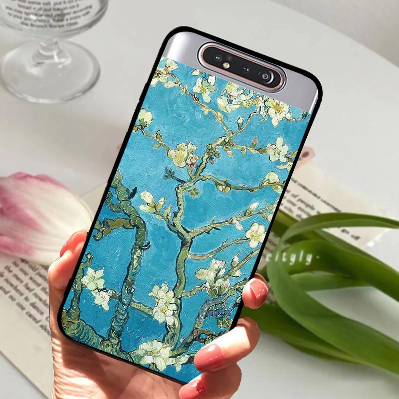 Чехол для Samsung Galaxy A80 A 80 Ударопрочный Мягкий ТПУ Силиконовый Чехол для Телефона Для Samsung Galaxy A80 Funda A80 2019 Capa Мультяшный