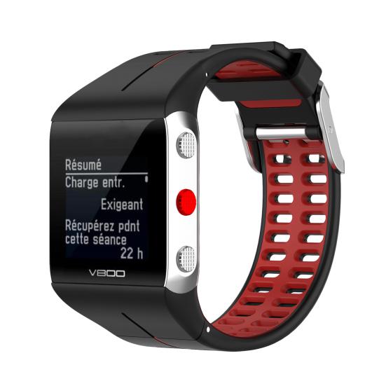 Watch Band Adjustable Sweatproof Silicone Wristband Bracelet Replacement for Polar V800