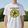 Футболка с принтом The Stone Roses Британский Рок Хардкор Stone Rose Футболка с коротким рукавом Мужская и Женская Пара Футболки