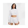 Nsw Crewneck Crop Track Top White