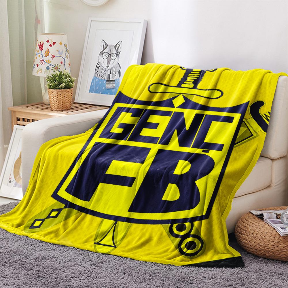 Fenerbahçe Youth Print Flannel Blanket, High quality Comfortable for All Seasons, Home Decor, Warmth and Comfort