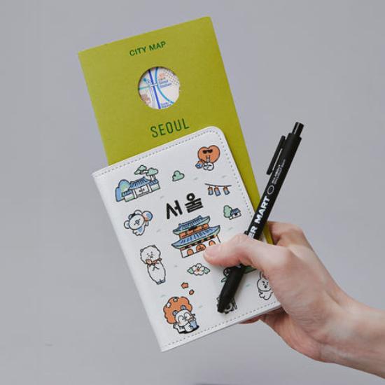 BT21 Чехол для паспорта SEOUL Edition