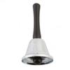 Silver Hand Bell Loud Call Bell Jingles Ringing for Wedding Events Decoration Food Line Alarm