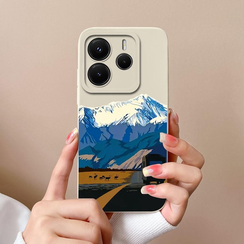 Чехол для Redmi Note 12Turbo 11 12 14 12S 12R 11S 11E 14S 11T Pro Plus 4G 5G Модный леопардовый принт Мягкий силиконовый протектор экрана Чехлы для Redmi Capa