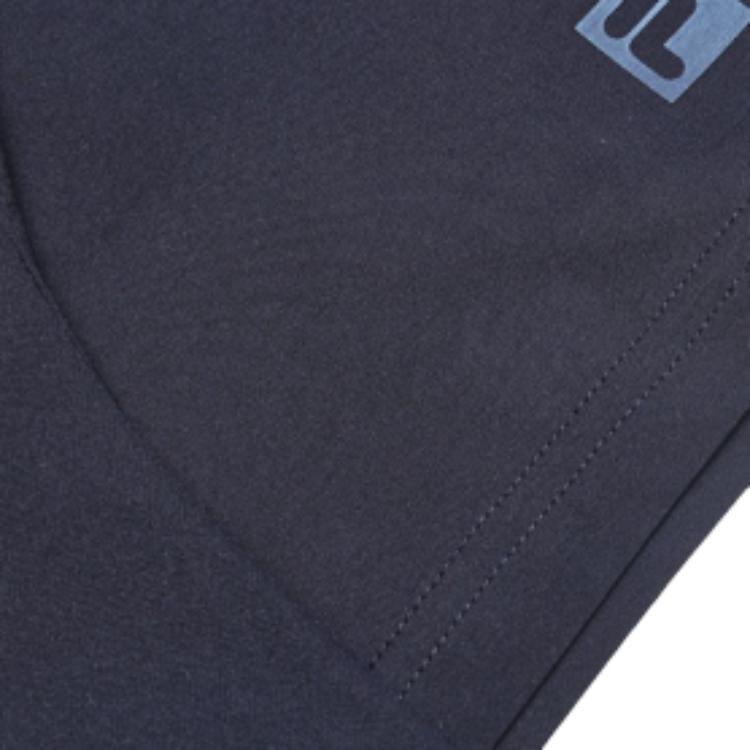 Fila Серия Фитнес Принт Буква Дышащая Спортивная Футболка с Коротким Рукавом Мужская Майки Королевский Синий A11M421120FNV