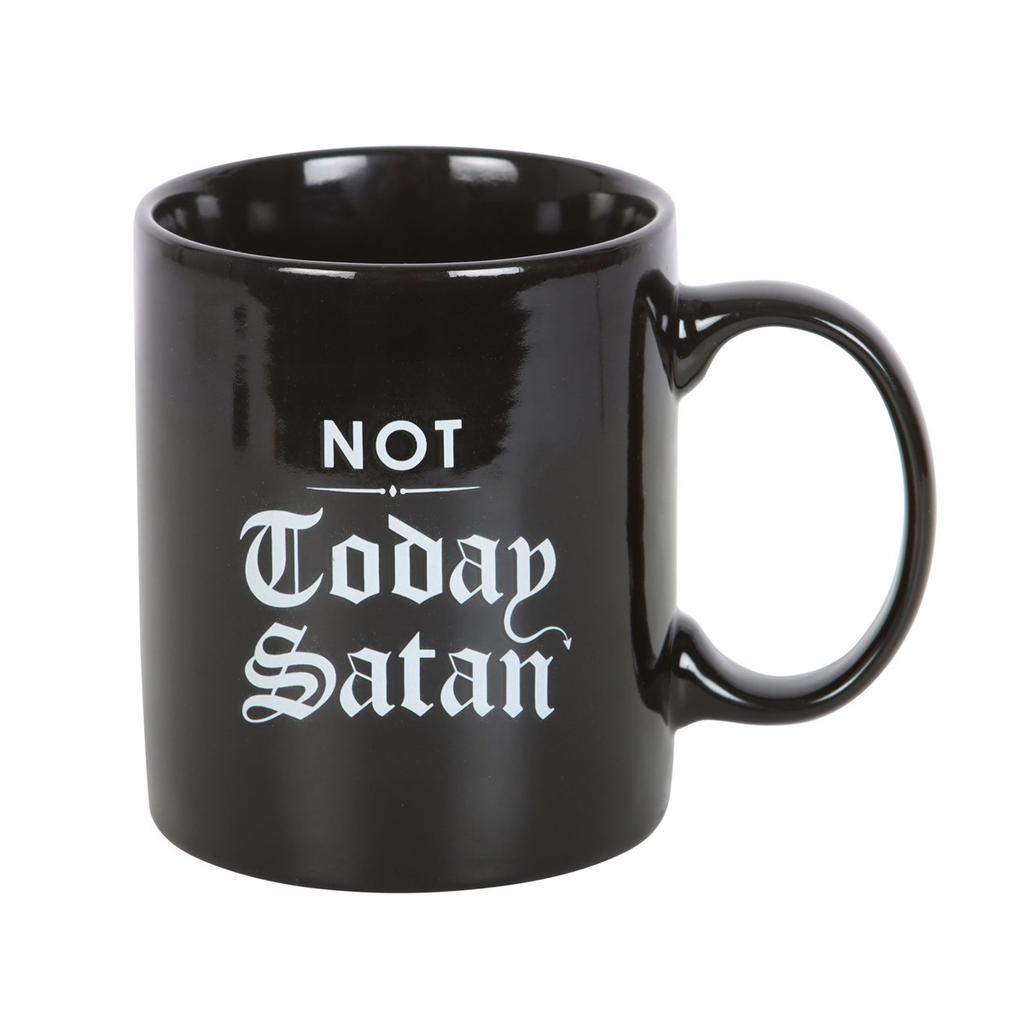 Something Different Not Today Satan Mug