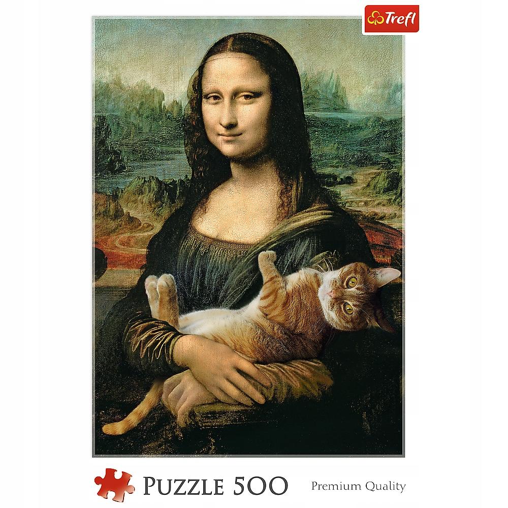 37294 "500 - Mona Lisa and the Cat Mruczek" / Bridgeman_L