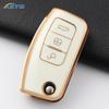 Чехол-брелок для ключа автомобиля для Ford Focus 2 MK2 Fiesta Mondeo Galaxy Ecosport Kuga Escape Falcon B-Max C-Max Аксессуары