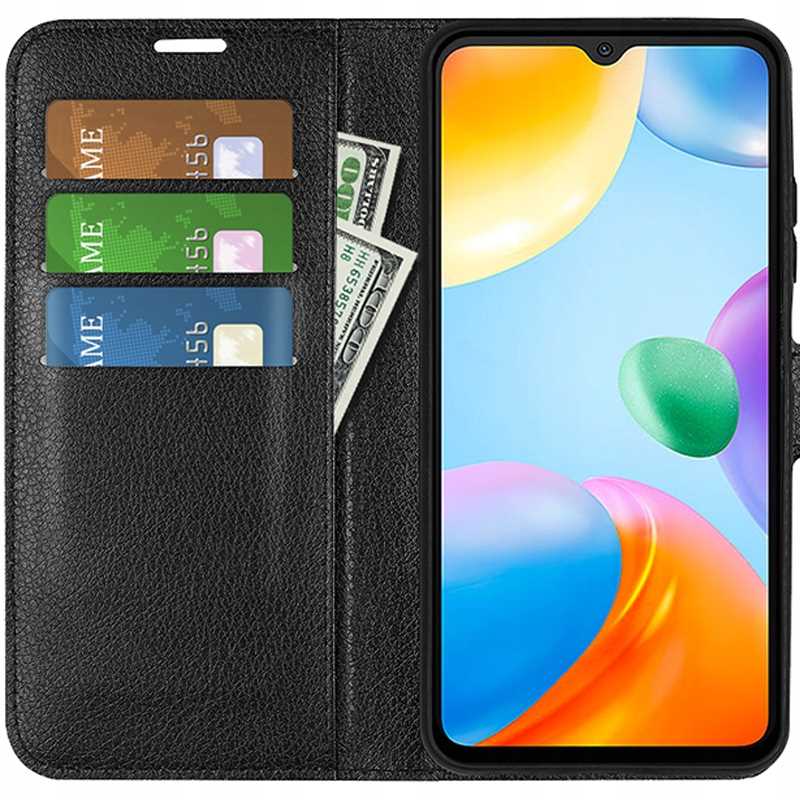 Litchi Redmi 10C/Poco C40 Czarny