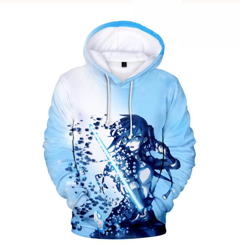 Sword Art Online 3D Printed Hoodies Fashion Casual Sweatshirts Men Women Harajuku Streetwear SAO Oversized Hoodies Pullovers