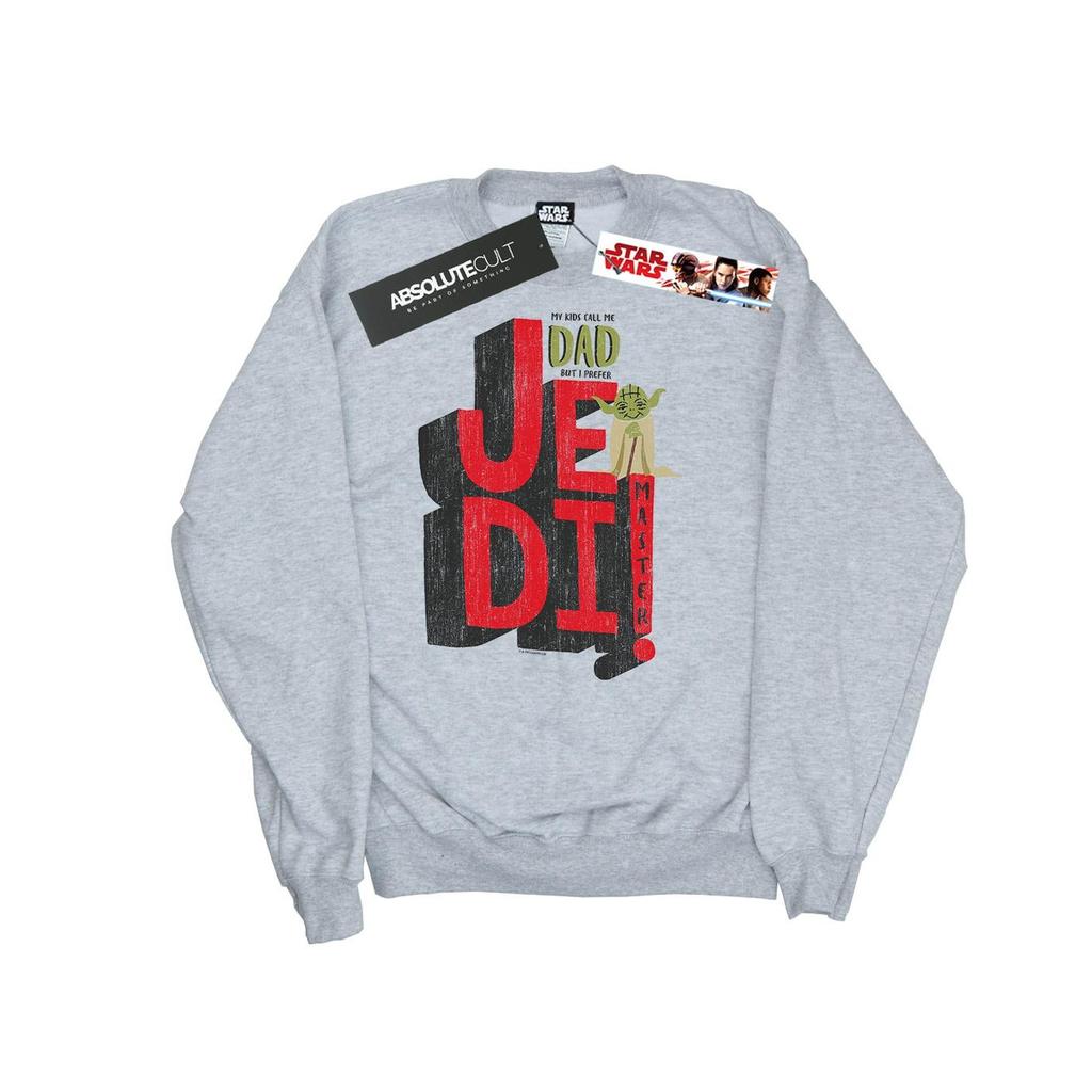 Star Wars Mens Dad Jedi Master Sweatshirt