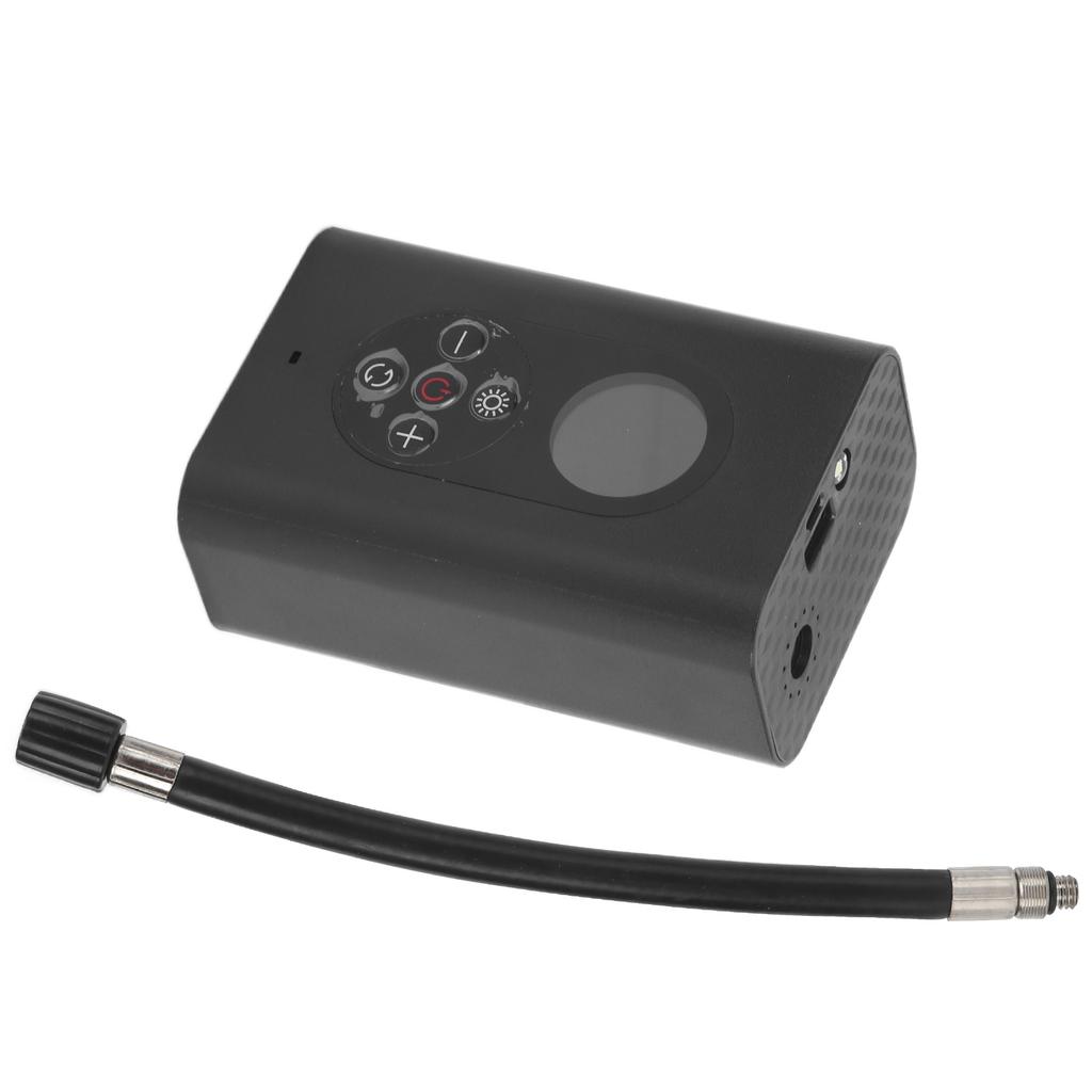 Электрический воздушный насос Портативный беспроводной USB перезаряжаемый умный насос высокого давления с ЖК-дисплеем светодиодной подсветкой
