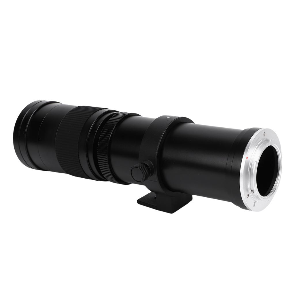 420 800mm Zoom Lens Fit for Nikon F Mount SLR Camera Optical Glass Coating Manual Focus Telephoto Lens