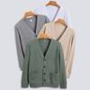 Knitted Cardigan Men's and Women's V-neck Sweater Cardigan Jacket