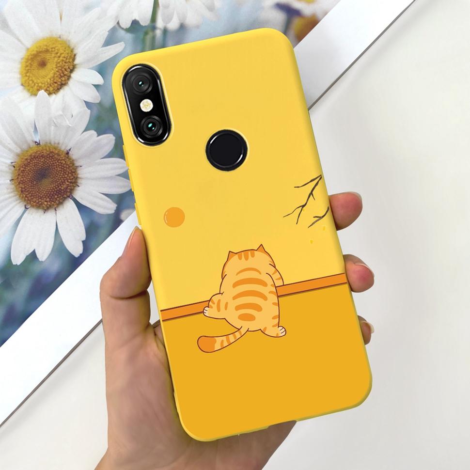 Для Xiaomi Mi A2 Lite (Редми 6 Про) Чехол Новый Модный Мягкий Тонкий Чехол для Телефона Для Xiaomi MiA2 Lite Redmi6 Pro Полностью Задняя Крышка