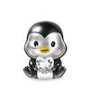 Посеребренные 925 пробы Милые Животные Шармы-Бусины для DIY Ожерелья Браслета Подарок Эмаль Собака Панда Пингвин Модные Украшения