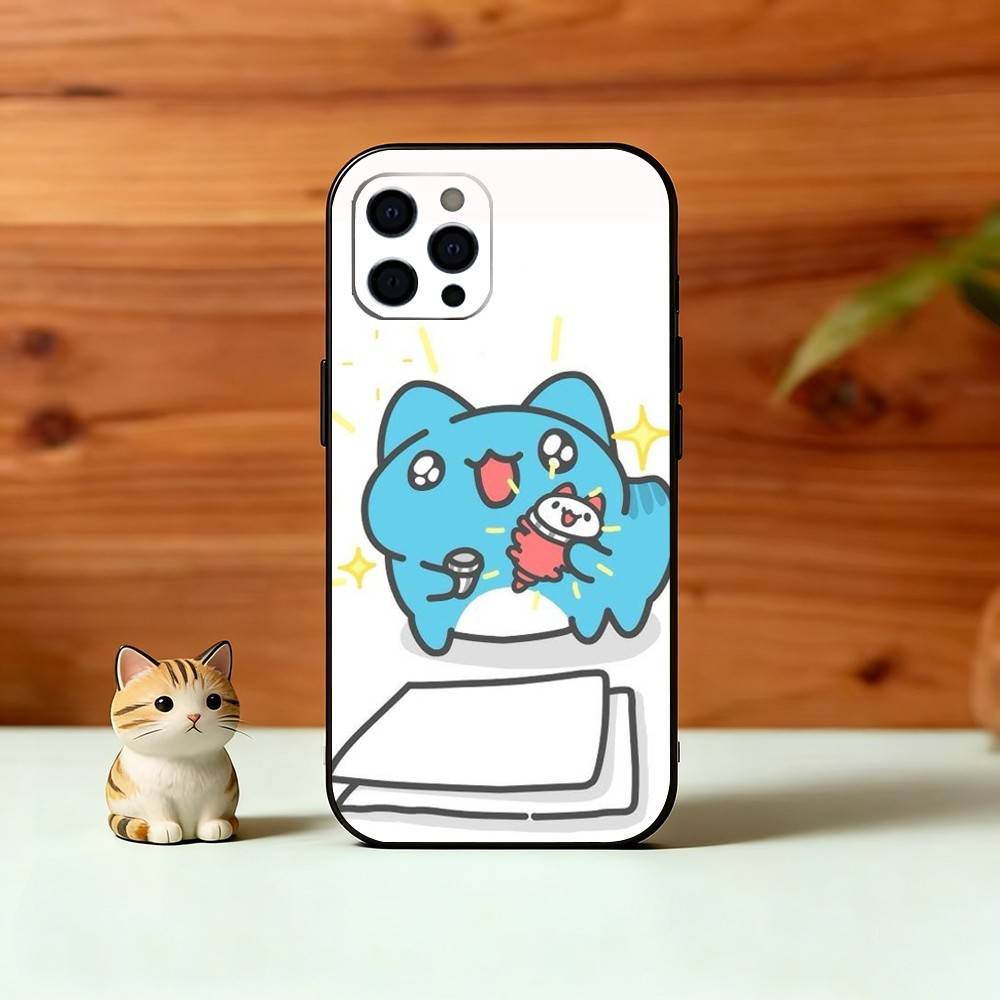 C-Capoo Kawaii B-Bugcat Phone Case Silicone Soft For IPhone 17 16 15 14 13 12 11 X XR Plus Pro Max Plus