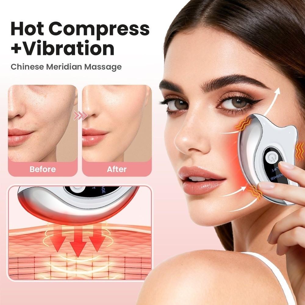 Lift Tighten Electric Gua Sha Massager Double Chin Facial Lift Gua Sha Board Body Care