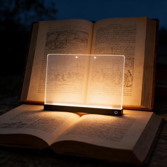 Светодиодный светильник для чтения, бережный для глаз, лампа для книги с 3 цветовыми температурами, перезаряжаемая лампа-клипса для чтения и учебы