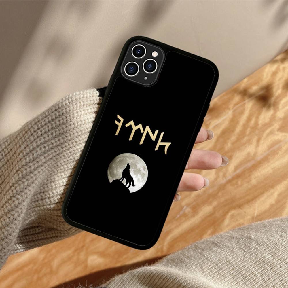 Флаг Волка-Турка для iPhone 17 16 Pro Max Air 15 14 13 12 Mini Plus 11 Жесткая Задняя Крышка из PC+TPU