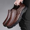 Leather Fashion Club Shoes Hot Sale Mens Comfortable Loafers Men All-match Men Leisure Walk Shoes Luxury Brand Business Shoes