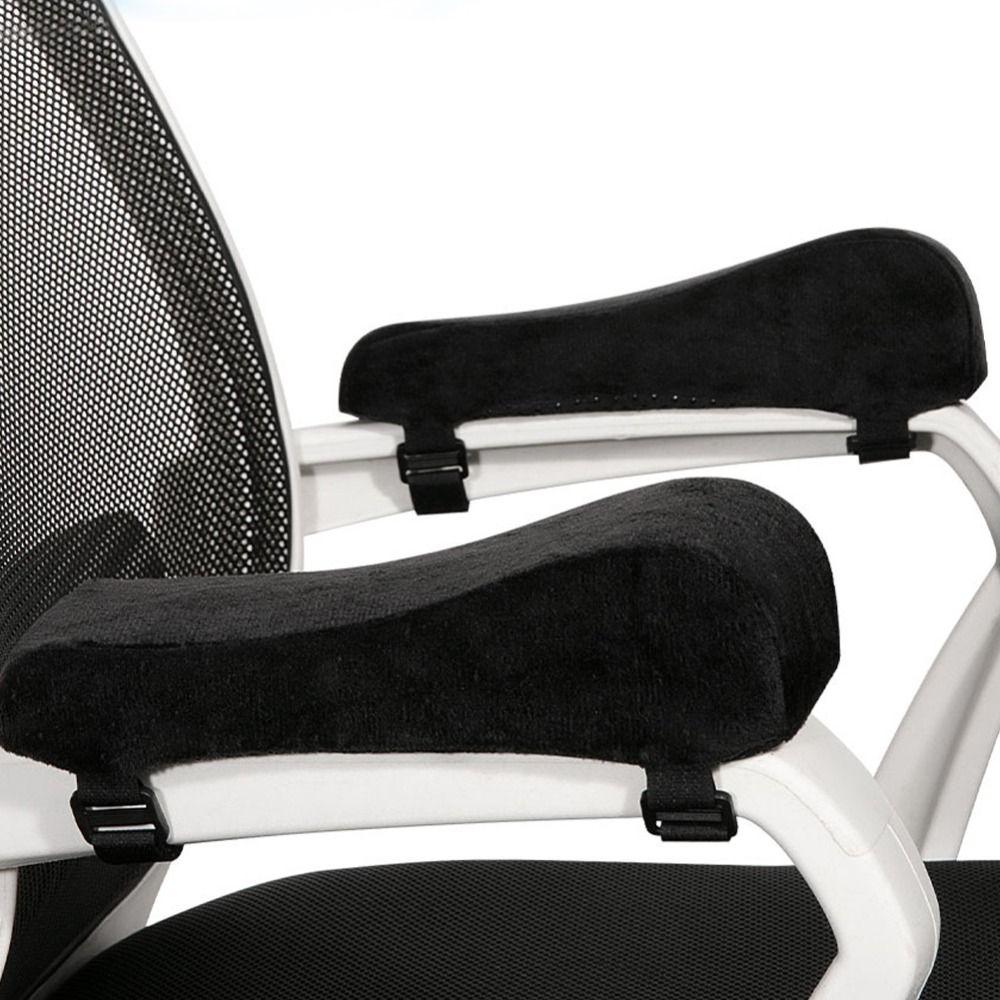 Hidden Zipper Ergonomic Armrest Pads Washable Office Chair Armrest Cushion Elbow Support Cushion