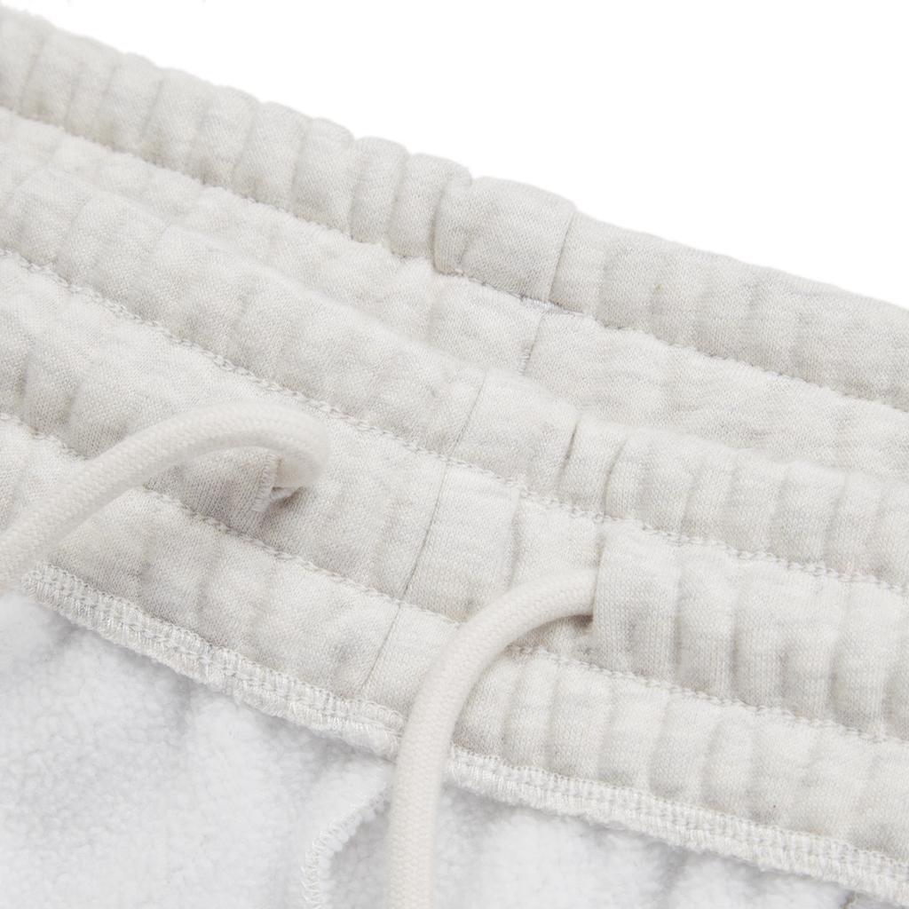 Li Ning Sports Lifestyle Series Letter Fleece Loose Warm Warm Wristaled Knitted Sweatpants Mens pants Flower-Gray Tile-Gray AKLU921-2