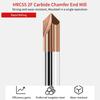 55 Degree Chamfer Milling Cutter Solid Carbide End Mill New Deburring Edges