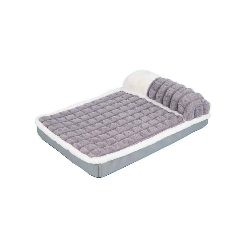 Pet Mat Cat Nest Pet Plush Nest Autumn and Winter Warm Removable and Washable Four-season Universal Cat Bed Cat Mat