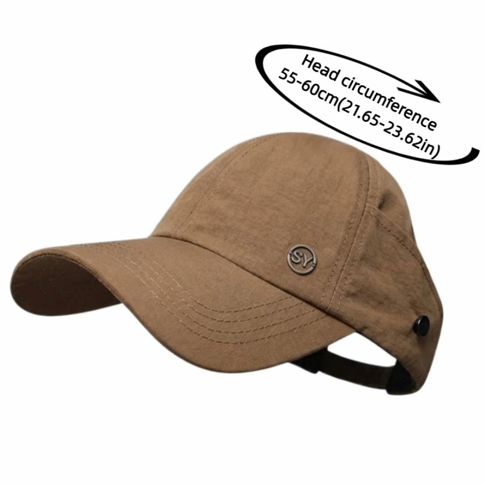 UV Protection Women's Visor Hat Quick-drying Ponytail Sun Hat Trendy Baseball Cap Outdoor Sports