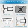 TV Wall Mount - Tiltable Swivel Ultrafine Extendable Mount - 32-55 Inches LED LCD and Curved