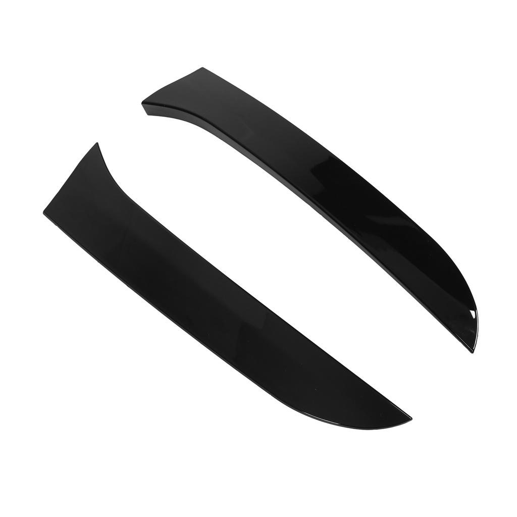 1 Pair Left Right Gloss Black Rear Window Side Spoiler Wing Car Modification Replacement for MK6