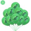 3D Dinosaur Foil Balloon Boy's Birthday Party Decoration Dinosaur Party Balloon Banner Jungle Animal Part Supplies