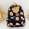 Doll Decoration Capybara Backpack Thickened Large Capacity School Bag Cartoon Animal Daypack  Gifts