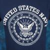 Новый старый stock винтажная футболка 80-х ВМС США бумажная XS военная одинарный шов