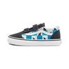 Old Skool Checkerboard Casual Low Top Kids Skate Shoes Kids Sneaker Black Blue White VN0A4BUVAC3