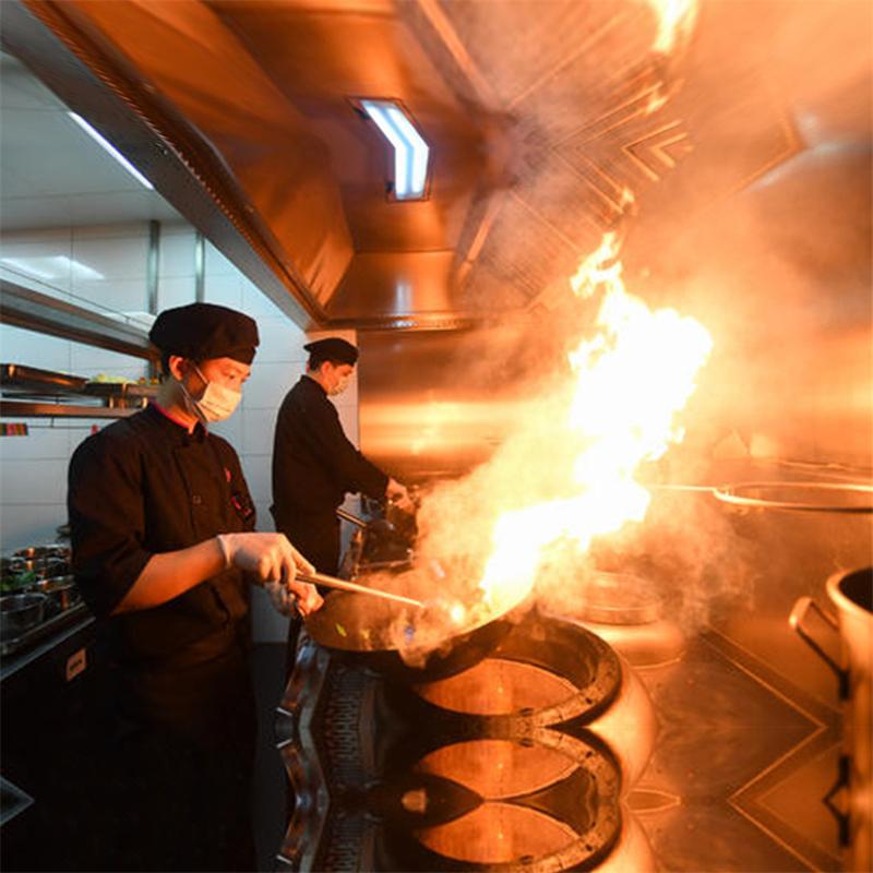 Лопатка для вока с деревянной ручкой, лопатка из нержавеющей стали 304, кухонная утварь, ложка с длинной ручкой, большой размер, токарный станок для жареного стейка