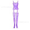 Sex Underwear Mesh Stockings Stockings Sexy Temptation Suspenders Hollow Crotch Jacquard One-piece Suit
