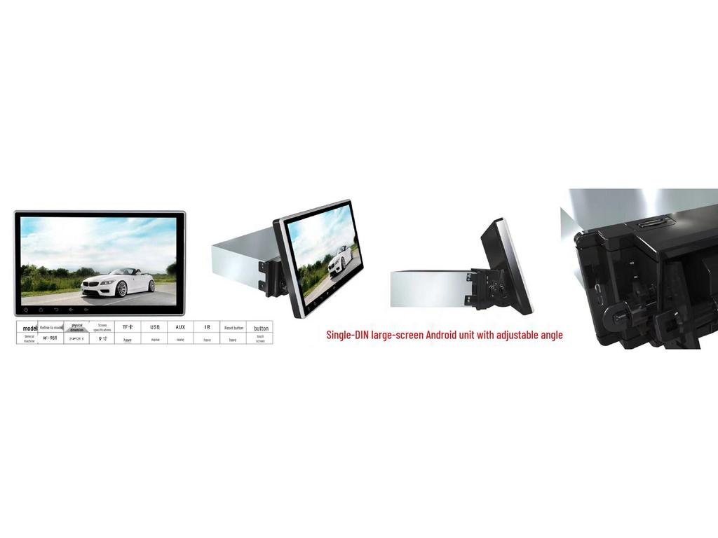 Universal 9/10.1-inch Flip Type Android Large Screen Navigation Unit