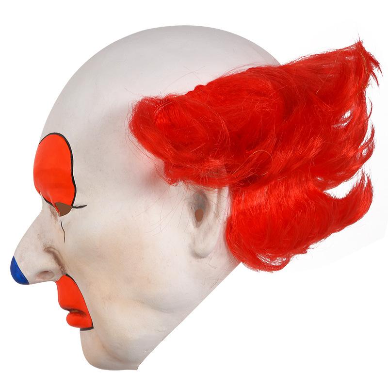 Spooky and Quirky Latex Clown Mask for Halloween
